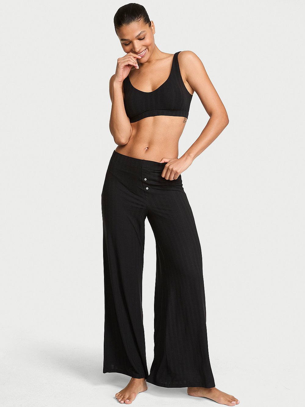 SoSoft™ Modal Ultra-Fine Wide-Leg Pant
