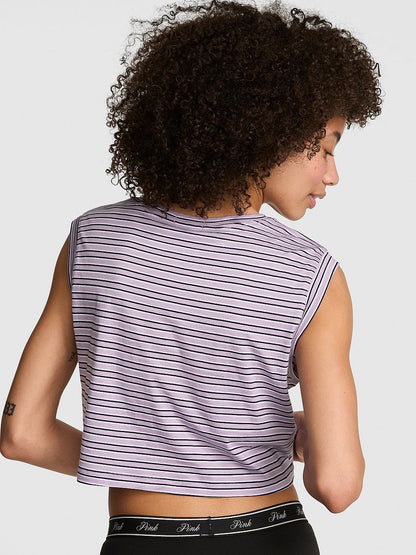 Light as Air Jersey Cropped Tank Top