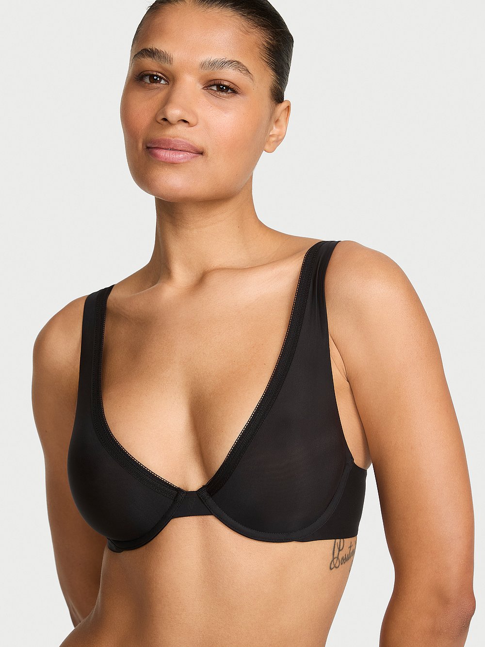 Light-Touch Unlined Plunge Bra