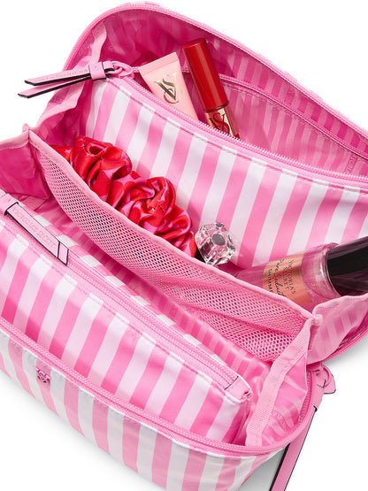 3-Piece Expandable Travel Makeup Bag