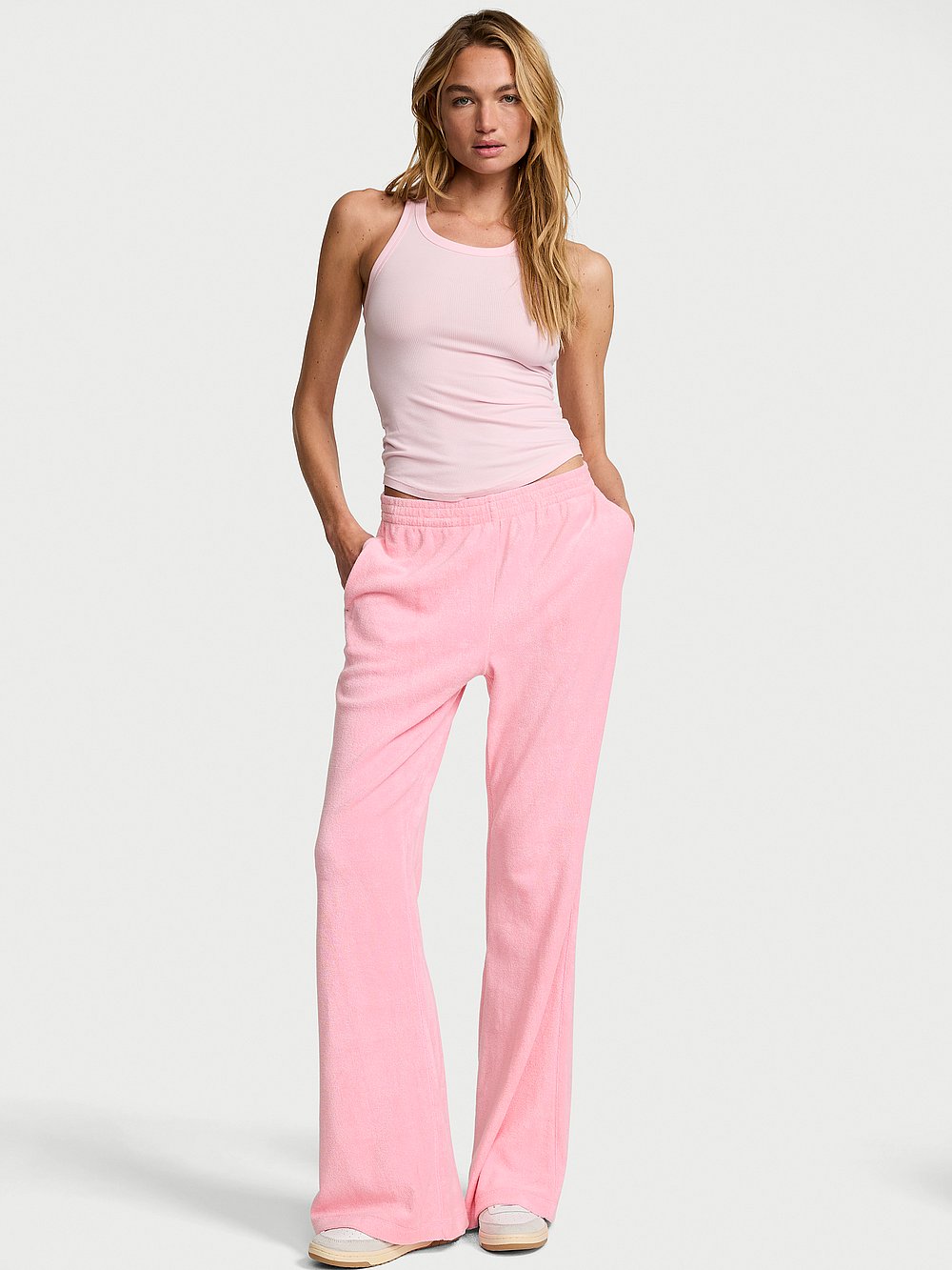 Micro Terry Flare Lounge Pant
