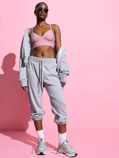 Off-Duty Terry Crop Jogger Sweatpants