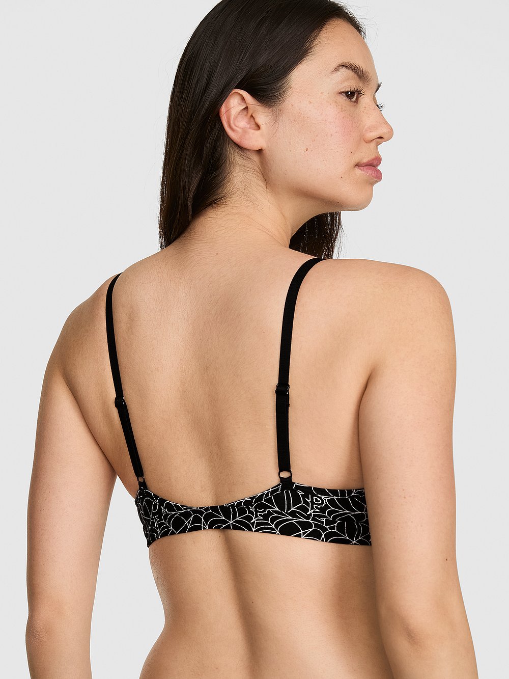 Cotton Dorm Unlined Micro Triangle Bralette