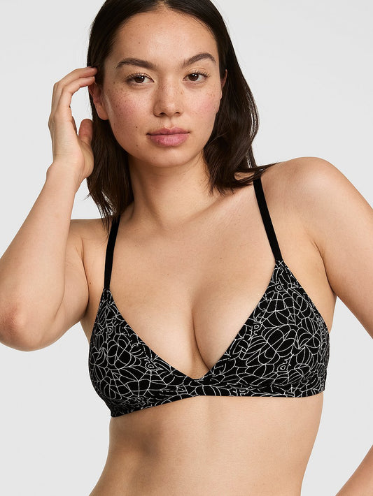Cotton Dorm Unlined Micro Triangle Bralette