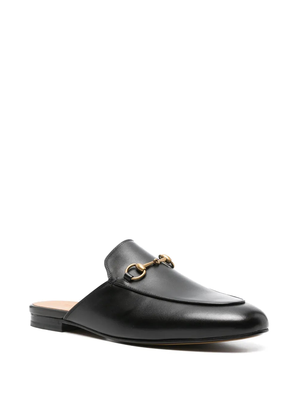 Princetown Horsebit-detail leather mules