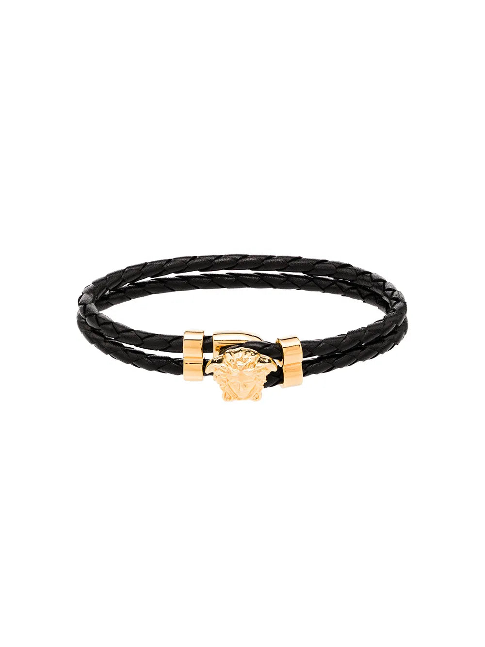 Versace La Medusa Leather Bracelet