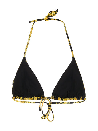 Versace Barocco Bikini Top