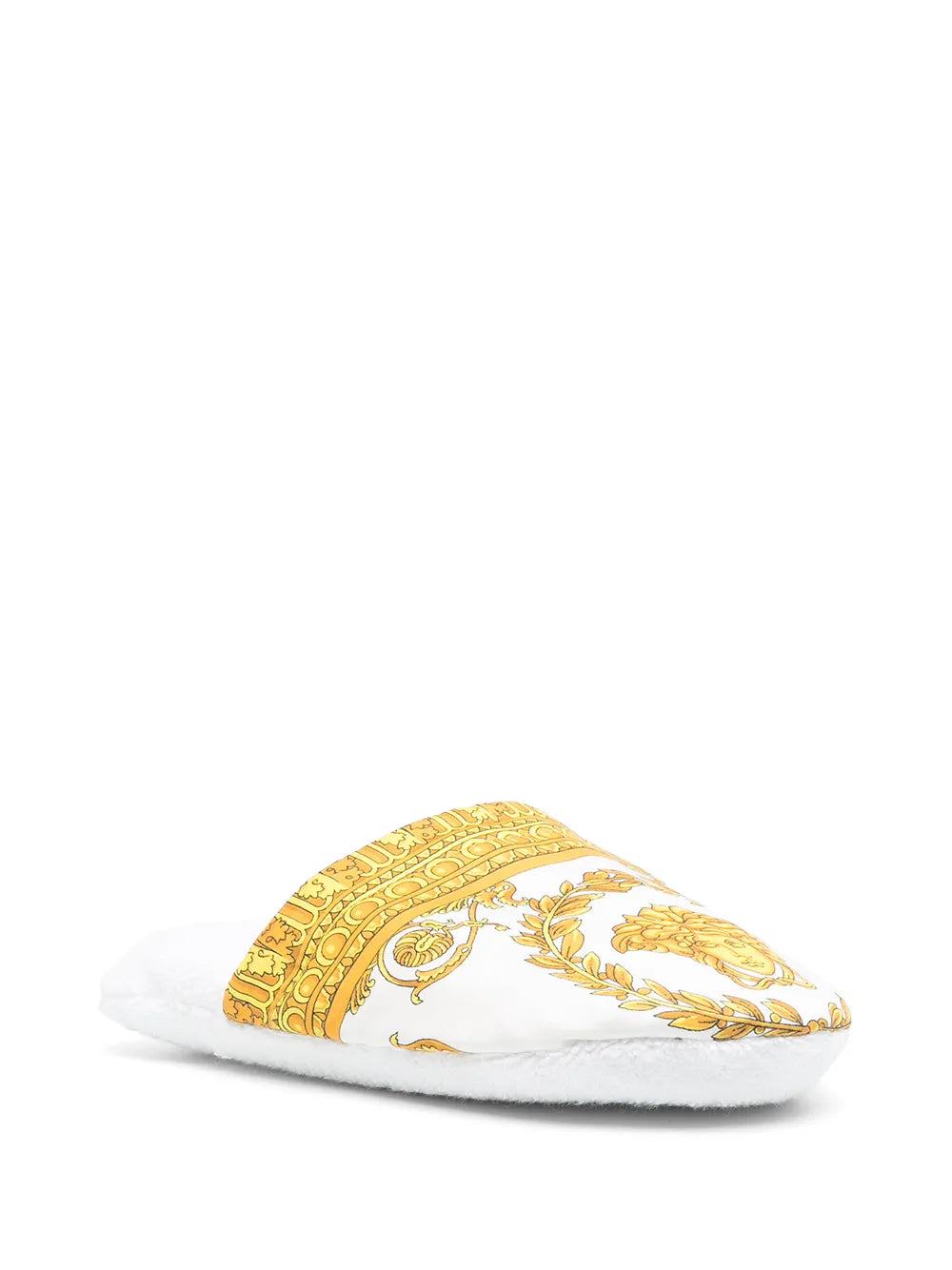Versace baroque-print Slides