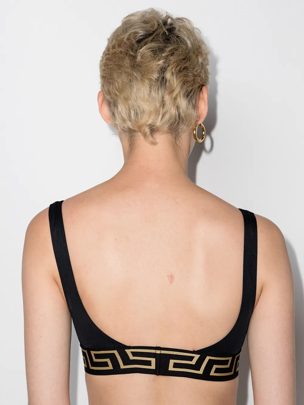 Versace Greca Border Bikini Top