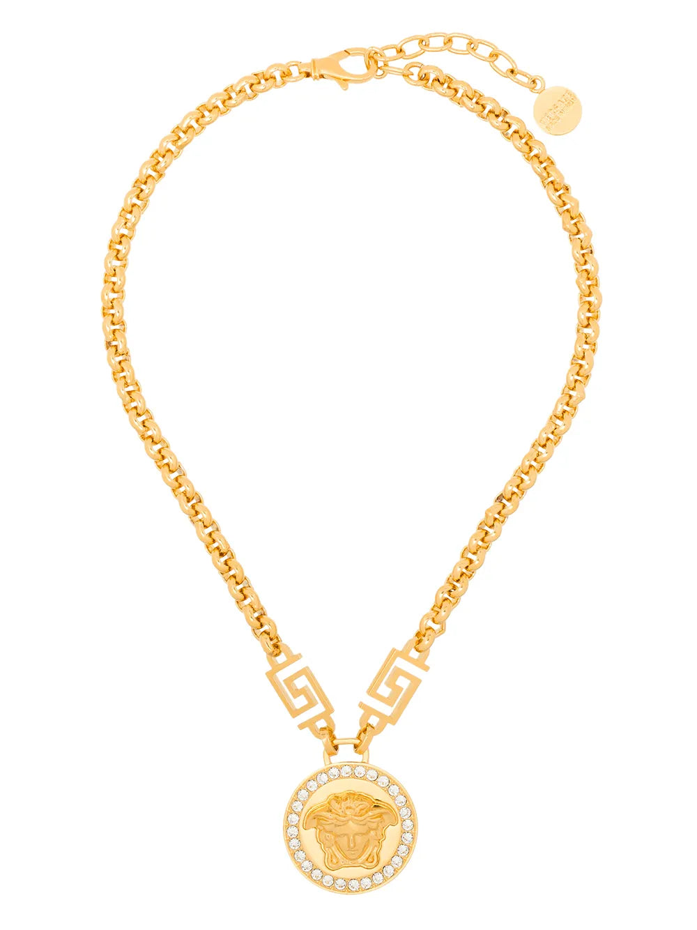 Versace La Medusa Crystal Necklace