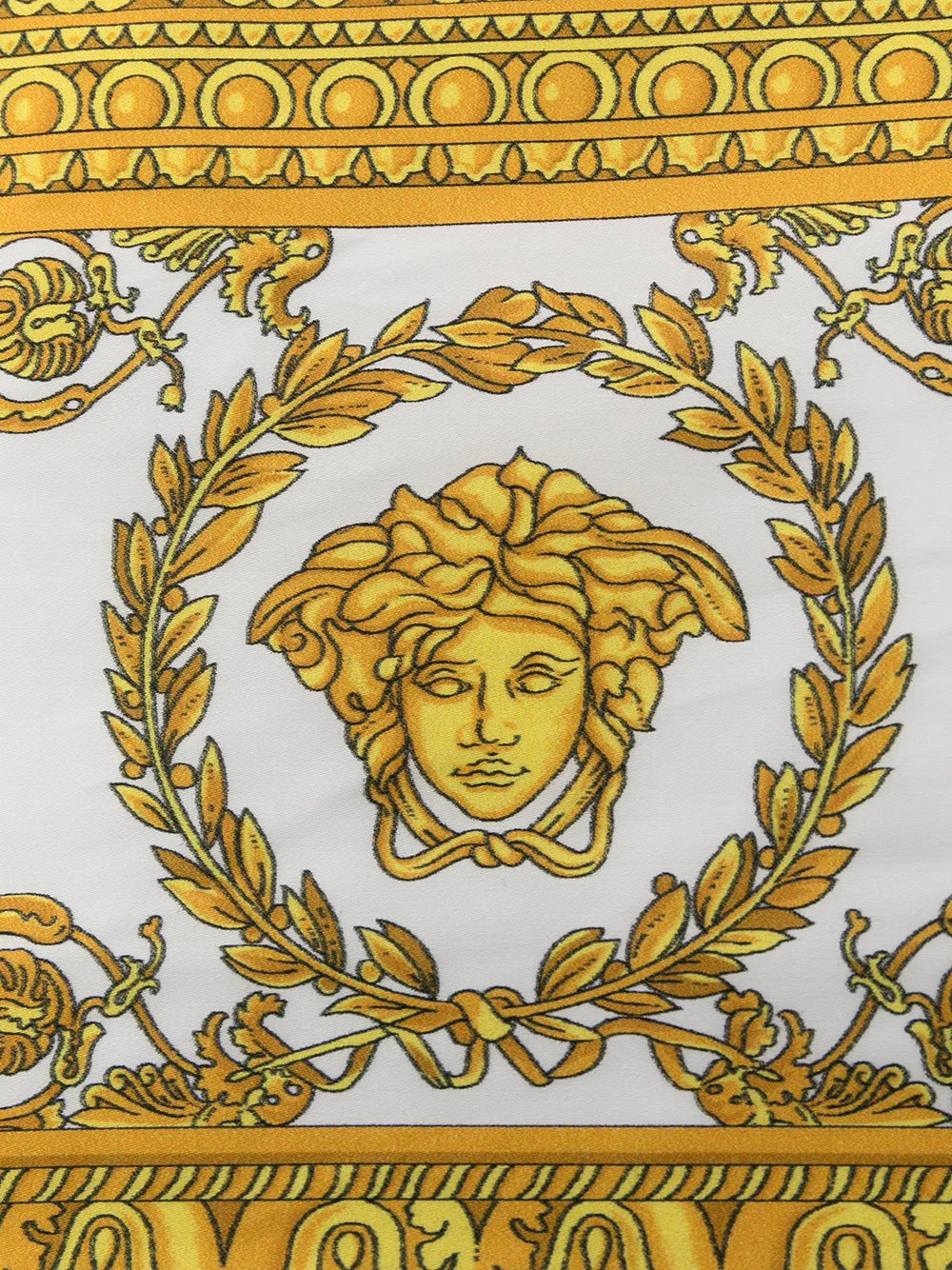 Versace logo-edged Towel