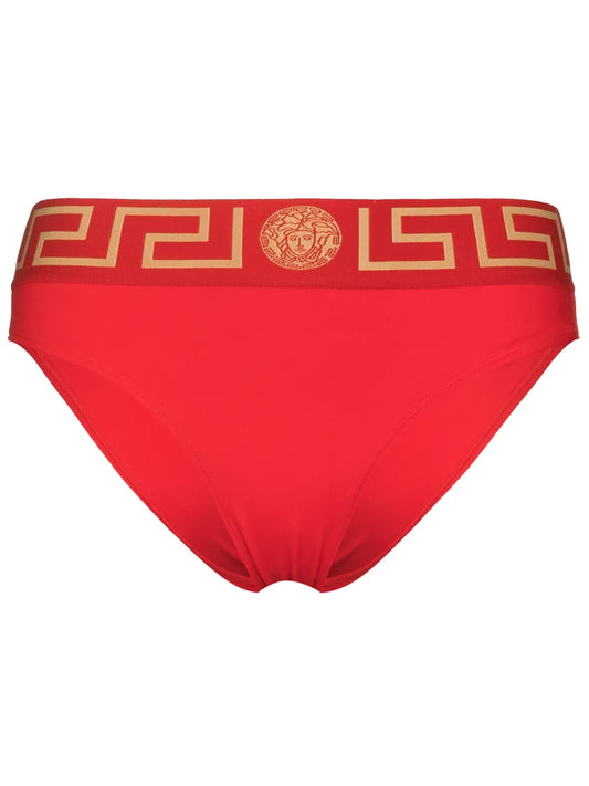 Versace Greca Border Bikini Bottoms