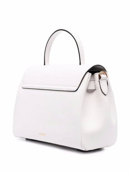 Versace La Medusa Leather Hand Bag