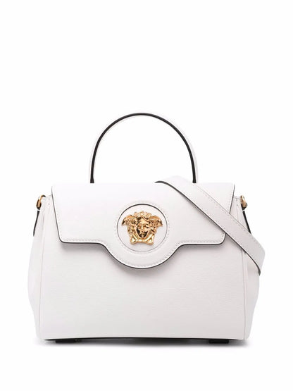 Versace La Medusa Leather Hand Bag
