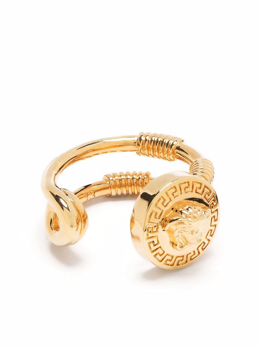 Versace safety-pin Open Ring