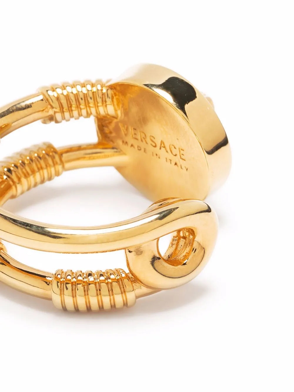 Versace safety-pin Open Ring