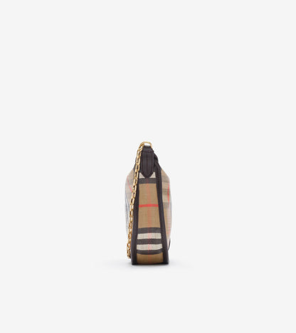 Mini Highlands Chain Bag in Sand beige