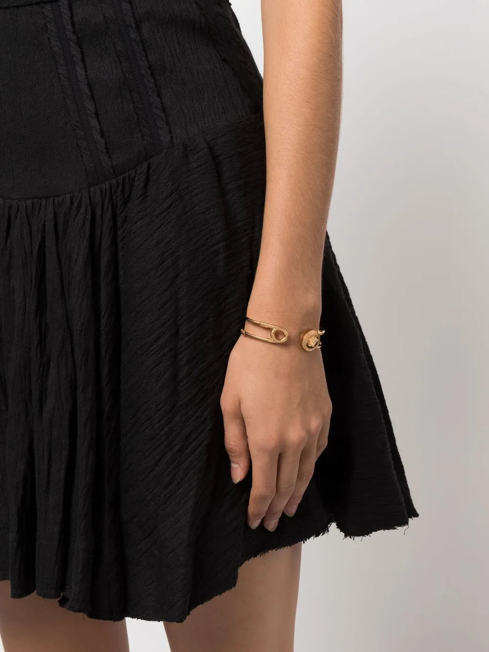 Versace Safety-Pin Cuff Bracelet