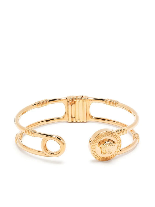 Versace Safety-Pin Cuff Bracelet