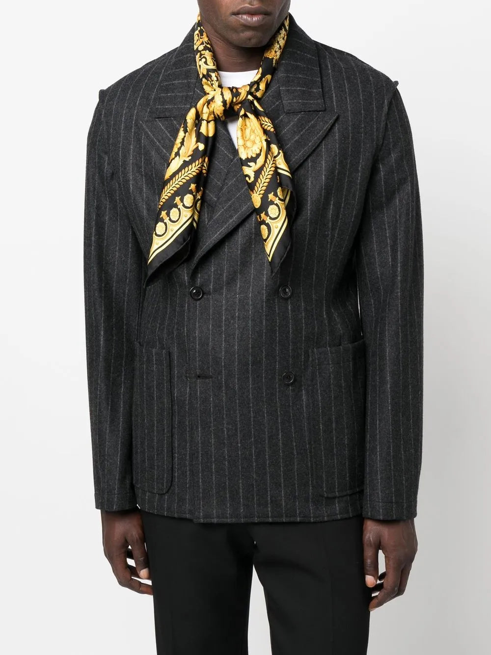 Versace Barocco Silk Scarf