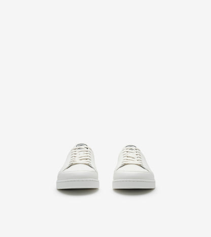 Leather Set Sneakers in Porcelain white/wave blue