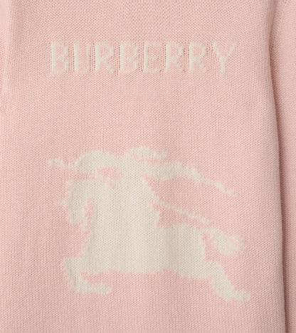 Knight Wool Cashmere Sweater in Bouquet pink