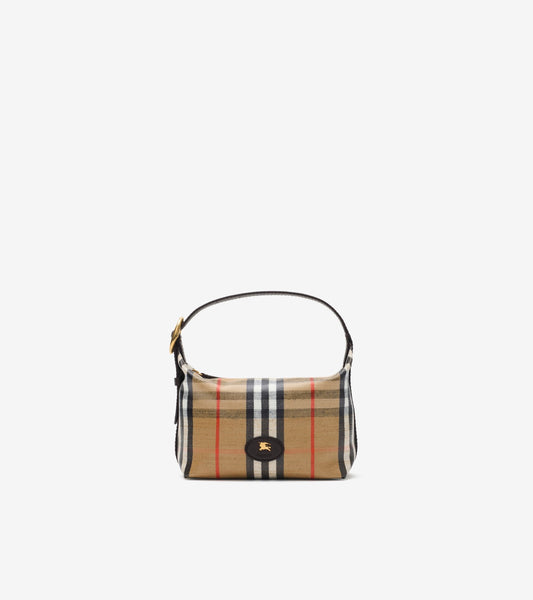 Mini Highlands Duffle Bag in Sand beige