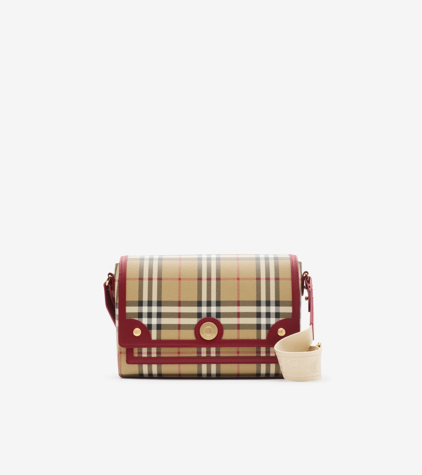 Note Bag in Archive beige/ruby red