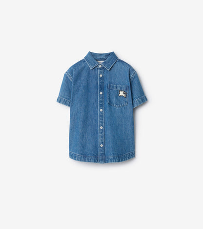 Denim Shirt in Vintage denim