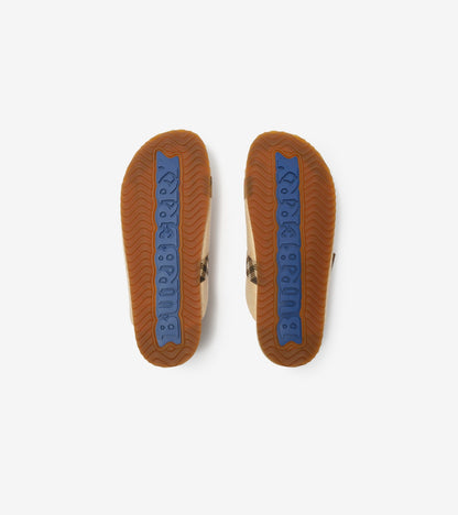 Raffia-effect Urchin Sandals in Reed beige
