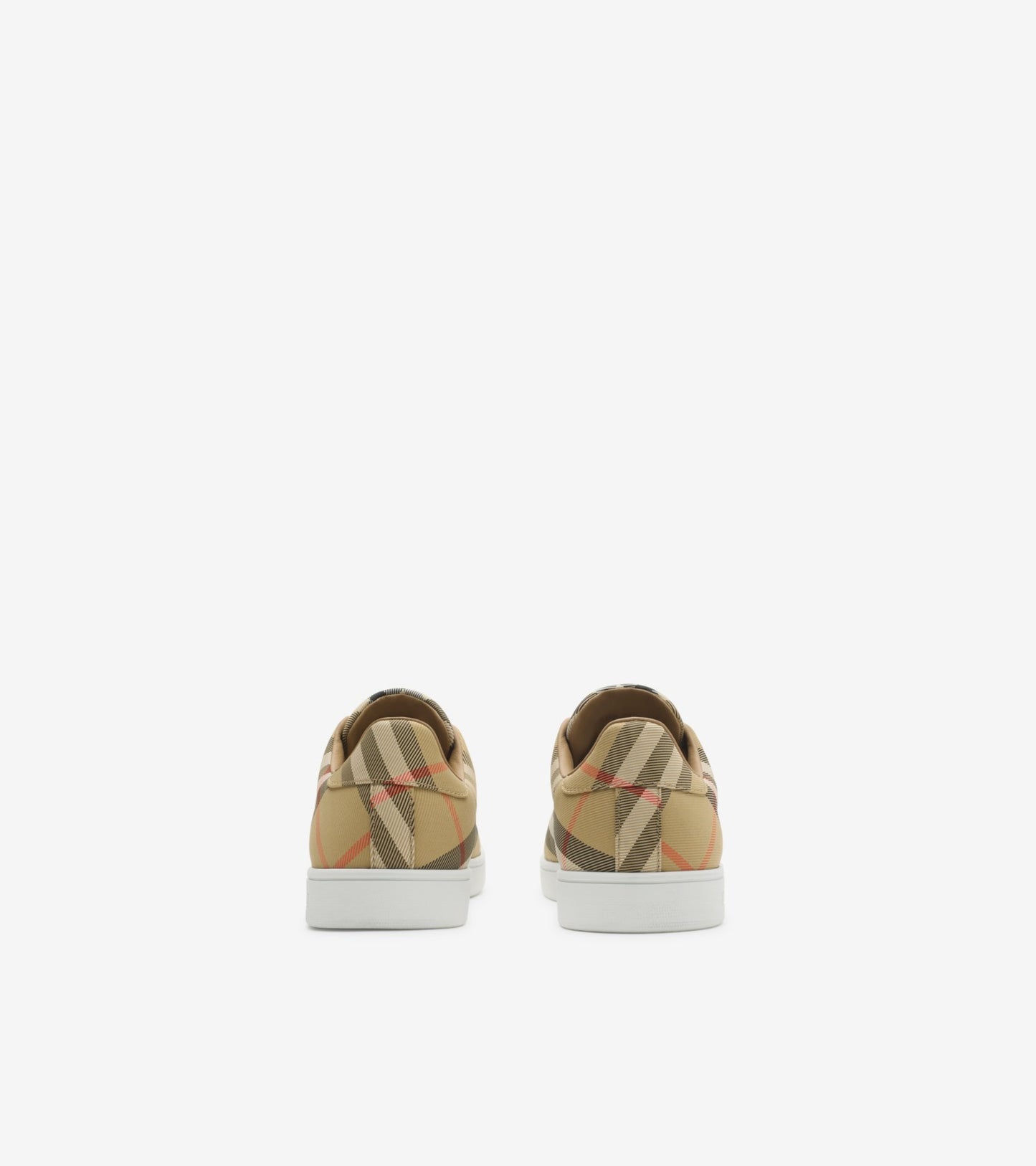 Check Set Sneakers in Sand beige