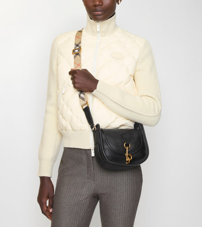 Mini B Clip Messenger Bag in Black