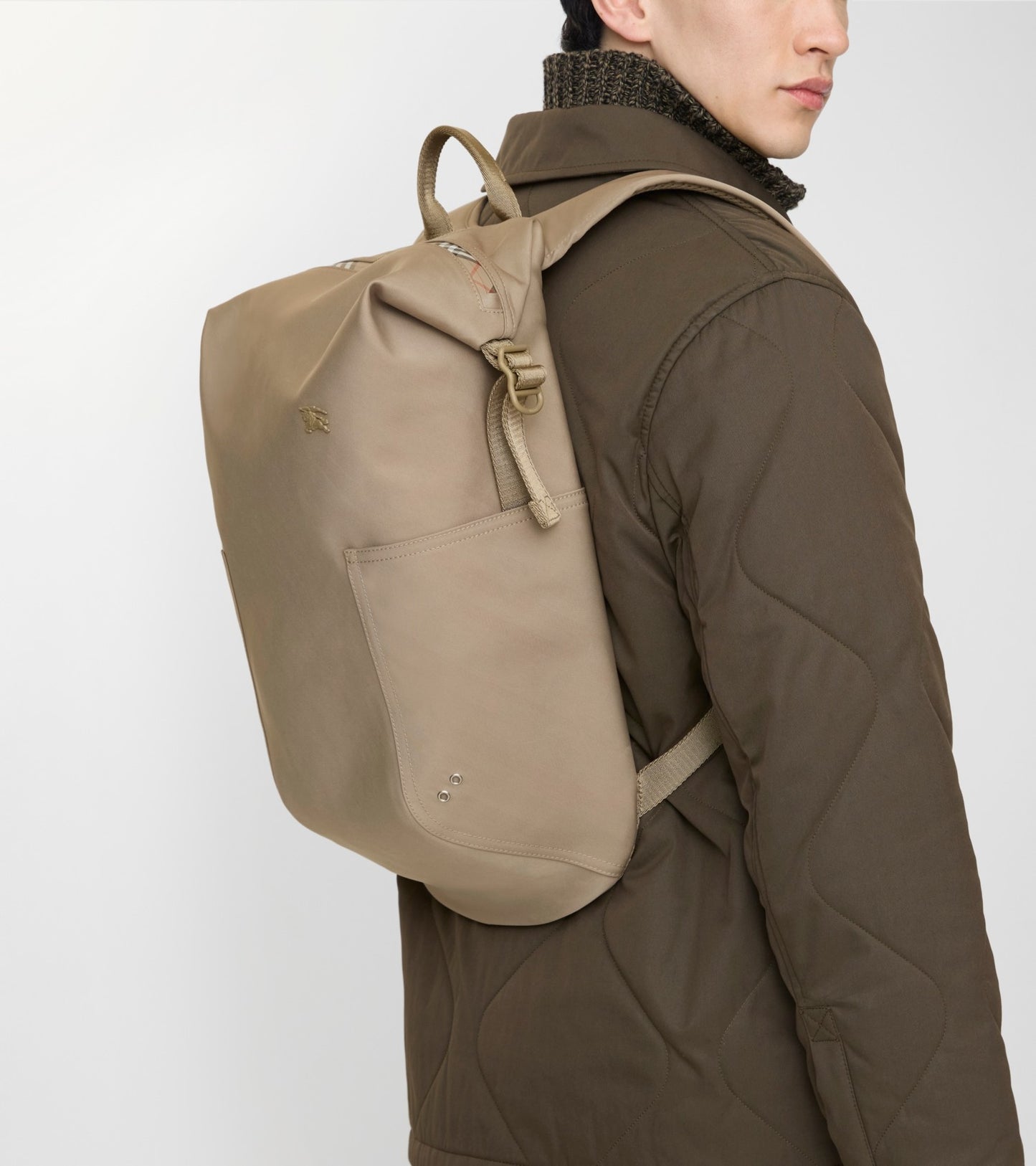Storm Backpack in Taupe beige