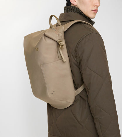 Storm Backpack in Taupe beige