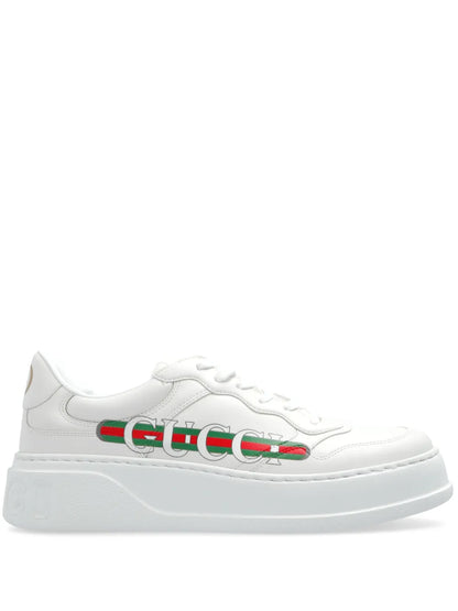logo-print sneakers
