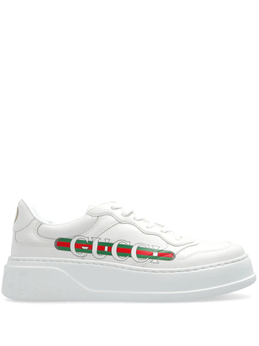 logo-print sneakers