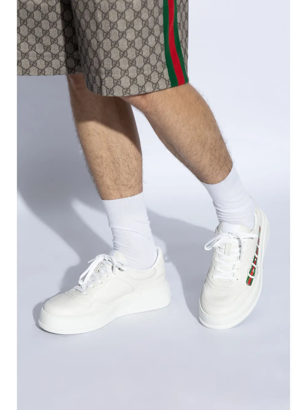 logo-print sneakers
