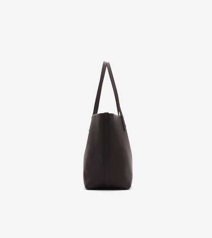 Medium Reversible Bloomsbury Tote in Peat brown/sand beige