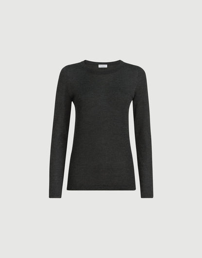 Cashmere and silk lightweight sweater