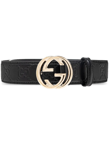 Interlocking G buckle belt
