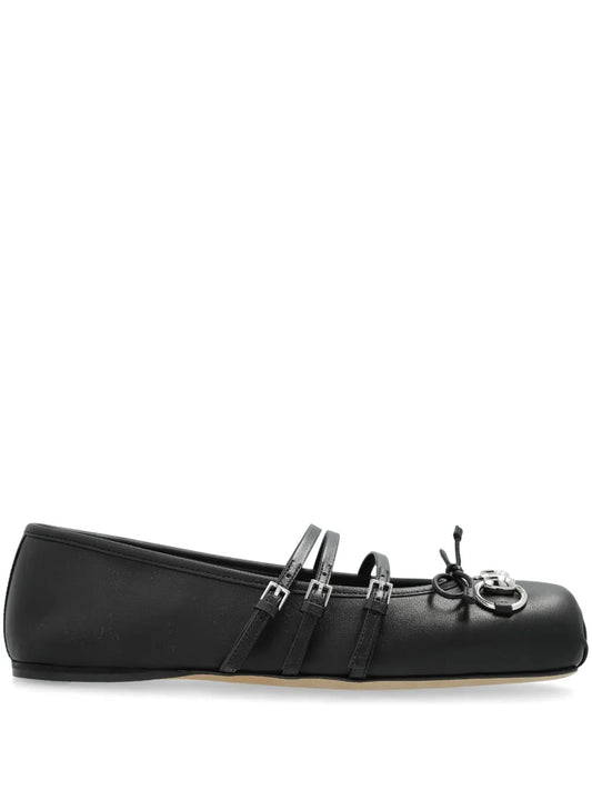 Horsebit ballerina shoes