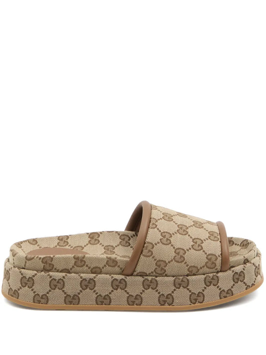 GG platform sandals