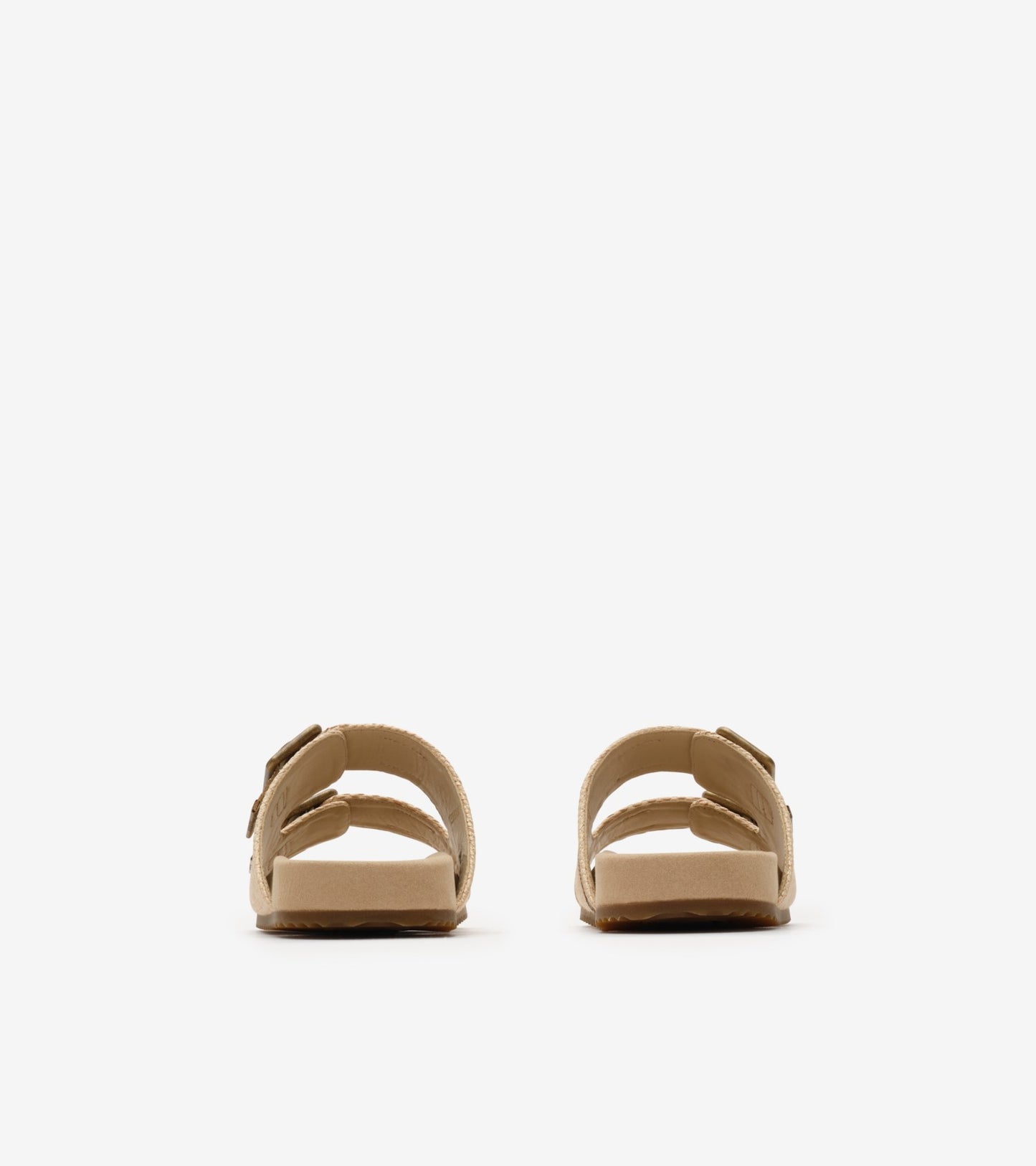 Raffia-effect Urchin Sandals in Reed beige
