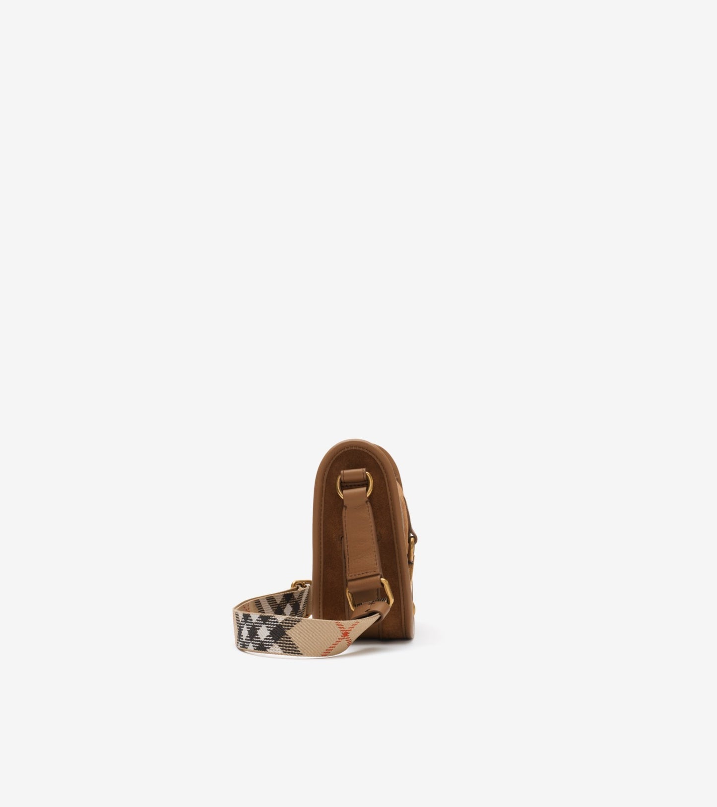 Mini B Clip Messenger Bag in Hazel brown