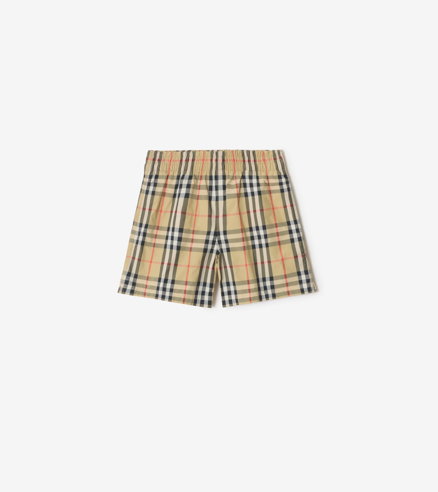 Check Swim Shorts in Hyacinth blue