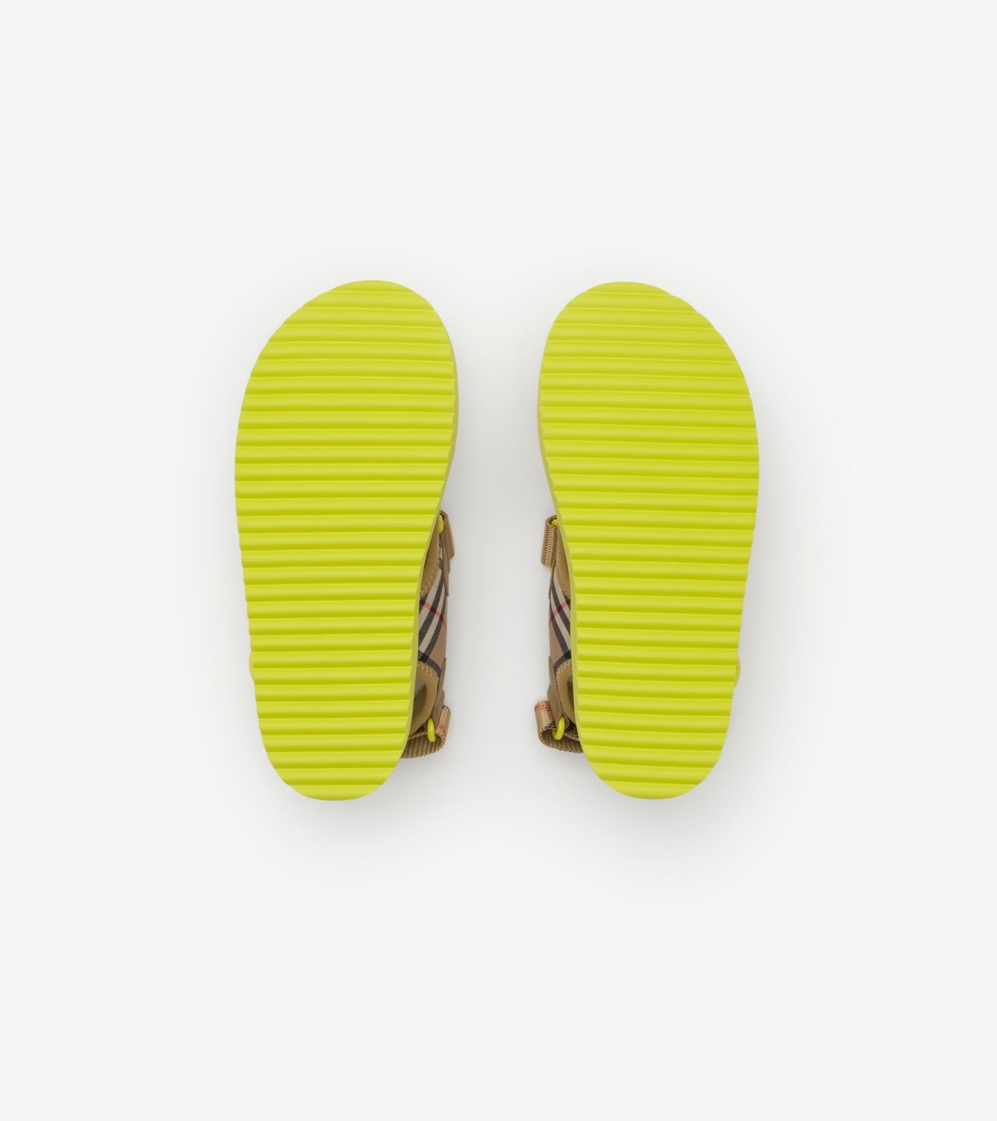 Check Sandals in Sand beige/green - Children