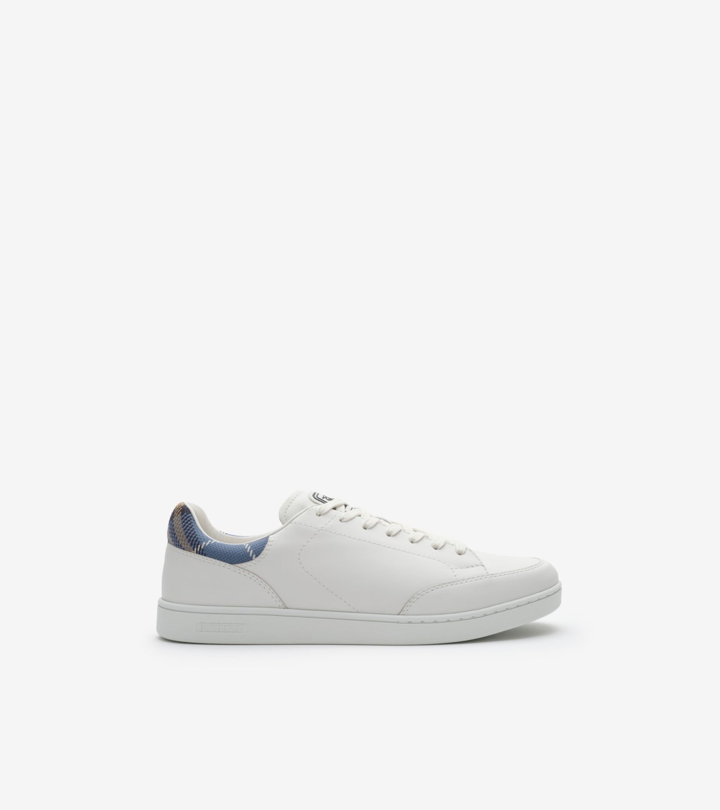 Leather Set Sneakers in Porcelain white/wave blue