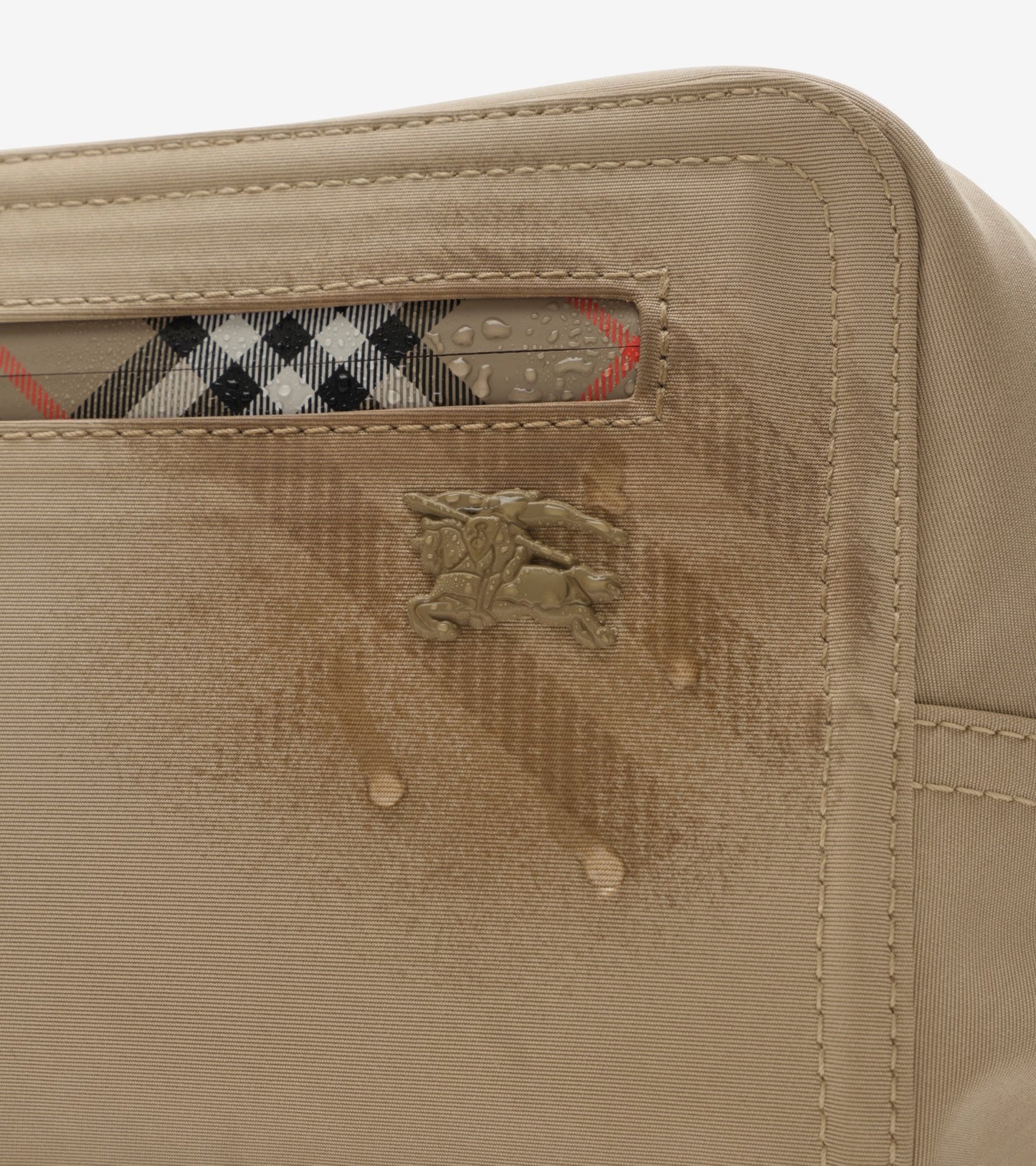Storm Belt Bag in Taupe beige