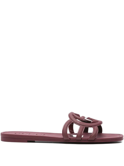 GG-logo flat sandals