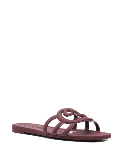 GG-logo flat sandals